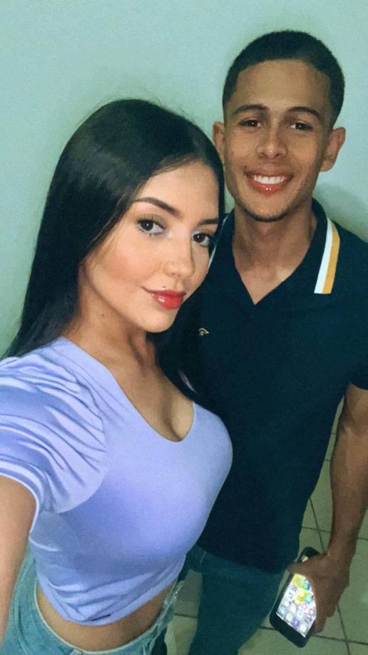 Ella es Stephanie Lobo, la bonita novia del futbolista del Olancho FC, Cristian Cálix.