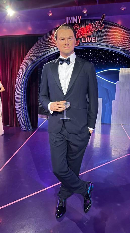 Leonardo Di Capio y su elegancia también está representado en el museo.