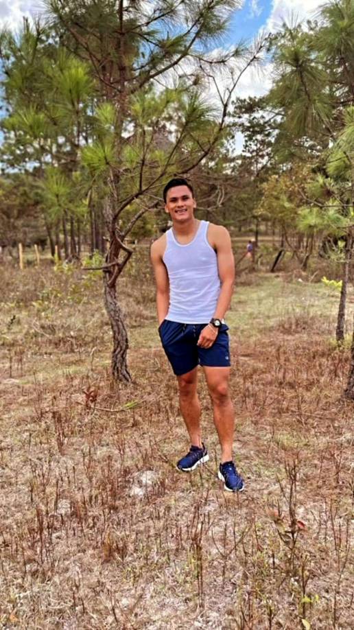 Denil Maldonado - El defensa del Motagua estuvo disfrutando de la naturaleza en Comayagua.