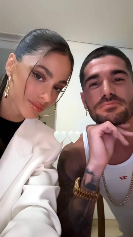 Rodrigo de Paul, mediocampista del Atlético de Madrid, pasó en compañía de su novia cantante Tini Stoessel.