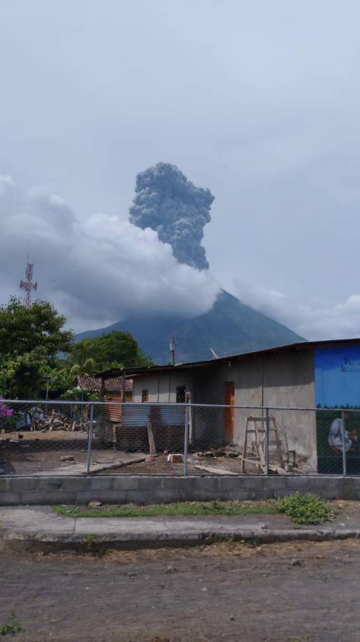 Y es que este volcán de Concepción desde el 2007 estaba dormitado en la Isla de Ometepe. 