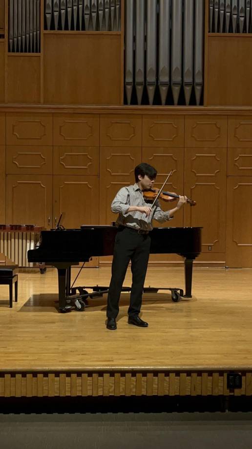 El joven contó que en diciembre, cuando su profesor le notificó que ganó el primer lugar, no podía creerlo, ya que la competencia era fuerte.