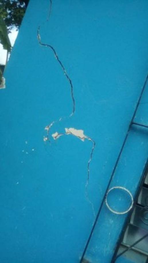 Internautas en redes sociales han compartido los daños provocados a sus viviendas, especialmente entre los departamentos del norte hondureño.