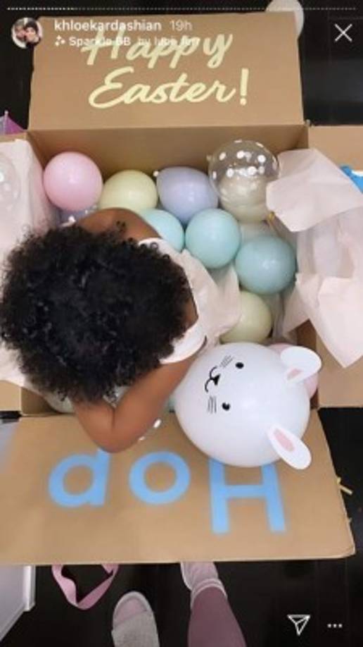 True Thompson celebró este 12 de abril, Día de Pascua, su segundo cumpleaños, y su madre Khloé Kardashian hizo todo lo posible para que el día fuera especial para su pequeña hija.