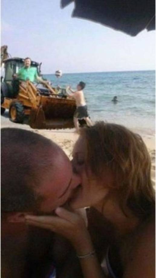 Tal vez con la máquina remueven al niño.