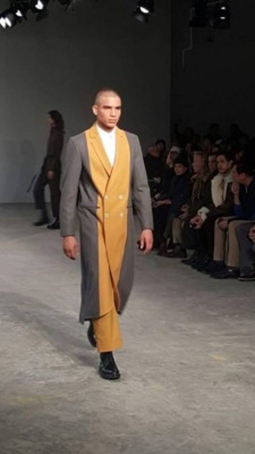 Son 27 los conjuntos que presentó campos de su nueva colección.