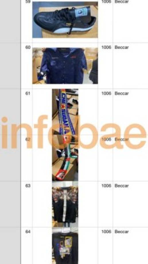 En este museo que desearía tener un hincha de fútbol, Maradona dejó tenis, camisetas y bufandas.