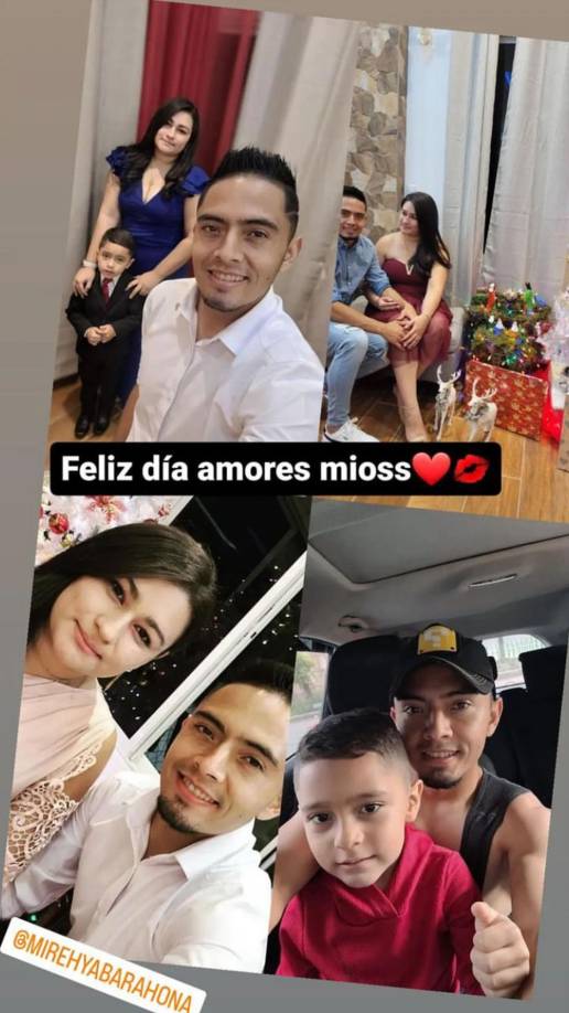 Diego Rodríguez - El jugador del Motagua felicitó a su esposa Mirehya Barahona en este día especial para los enamorados.
