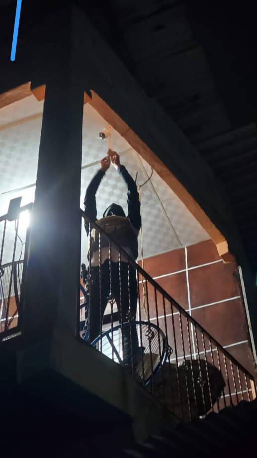 Los dispositivos de seguridad estaban instalados en zonas claves de dicha zona. 