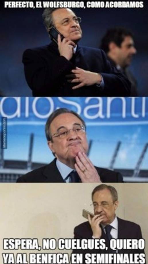 En los últimos años suelen surgir memes insinuando que Florentino Pérez es el responsable de que al Real Madrid le toque el rival más débil.