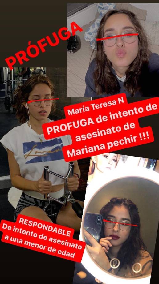 Se cuenta con cámaras de seguridad al interior del condominio y en la plaza cercana, donde se ubica el local de comida, las cuales están siendo analizadas por personal de investigación para dar con la responsable y llevarla ante la justicia. En las imágenes se aprecia como la agresora ingresa, intercepta a la víctima y luego de un fuerte conflicto, activa el arma.