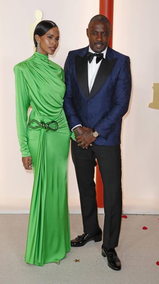  Sabrina Dhowre Elba y Idris Elba