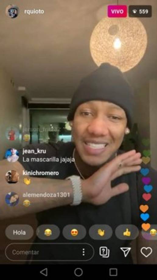 Según una publicación del programa Break Deportivo Radio, Romell Quioto realizó las confesiones por medio de un Instagram Live y sorprendió con lo que dijo.