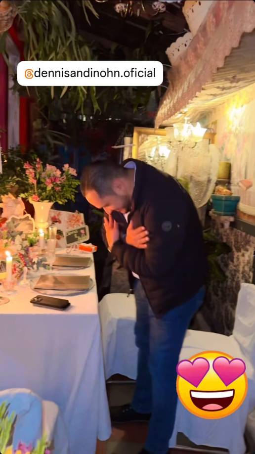 En su más reciente publicación de Instagram, Ariela Cáceres publicó otra de las sorpresas que Andino le tenía preparada. 