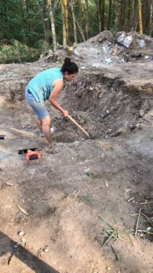 Las imágenes fueron subidas el 23 de abril a la cuenta de Ulises Rodríguez, @Uli_Rodriguez16 quien dio los detalles de la obra que realizó junto a su familia.<br/>