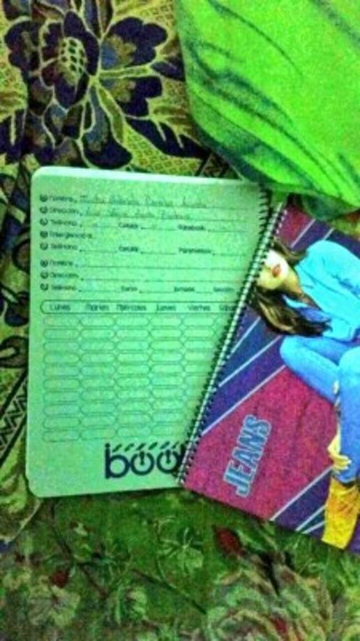 En la casa allanada se encontró el cuaderno de una de las menores.