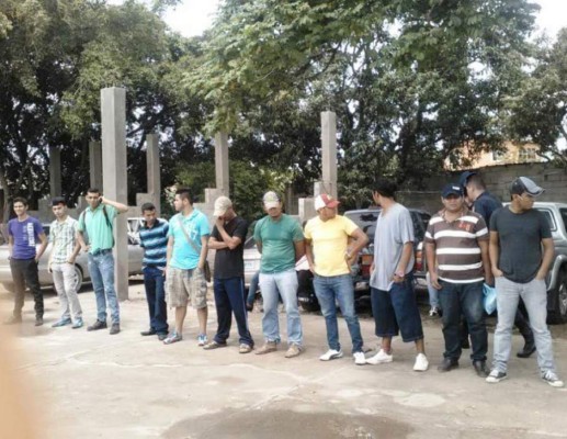 Fusina detiene a 17 personas en Juticalpa, Olancho&nbsp;&nbsp;
