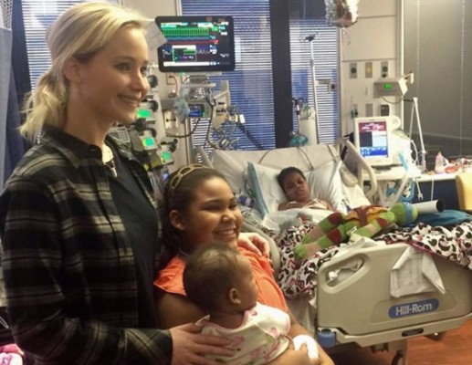 El hermoso acto de Jennifer Lawrence en Navidad&nbsp;