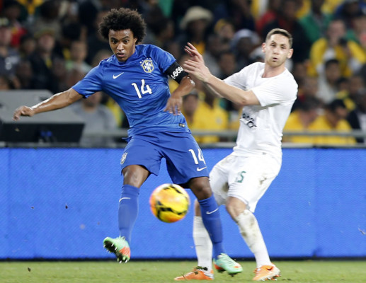 Brasil golea con autoridad a Sudáfrica y Neymar firma un triplete