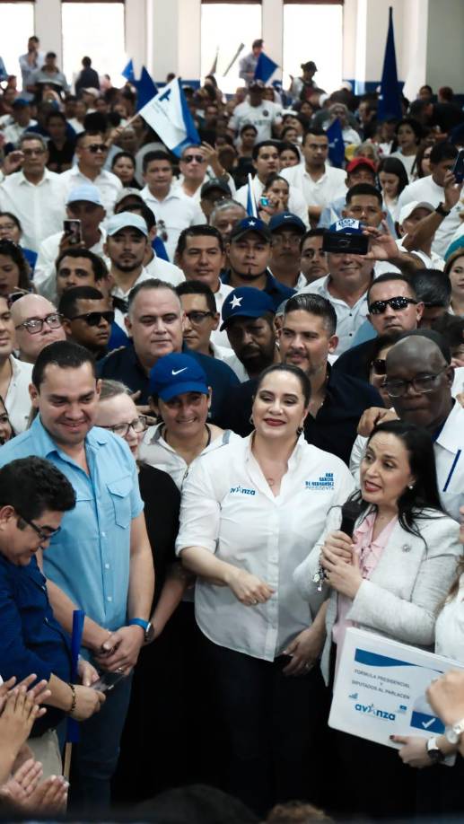 Líderes del Partido Nacional de Honduras.