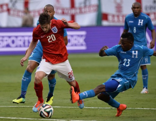 Honduras amarga a Inglaterra y llegará con confianza al Mundial