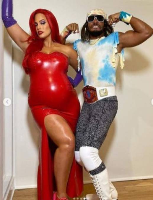 Ashley Graham, la modelo plus size, sorprendió al lucir como Jessica Rabbit en su avanzado estado de embarazo.