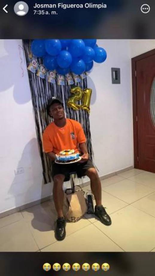 Josman Figueroa, futbolista de Olimpia, expresó su tristeza tras confirmarse la muerte de su compañero. Cabe recordar que Demetri cumplió 21 años el pasado mes de octubre.