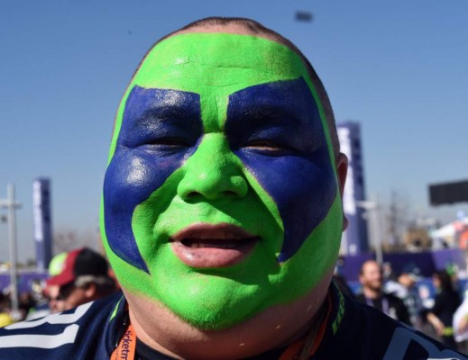 Fotos del ambiente del Super Bowl