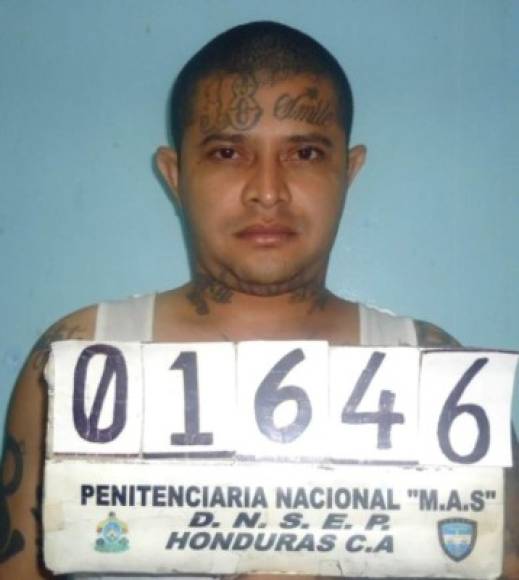 Maynor Antonio Vásquez Hernández de 36 años es conocido con el alias de 'Blue'.