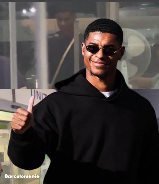 Rashford ya está en Barcelona: primeras imágenes y un mensaje oculto
