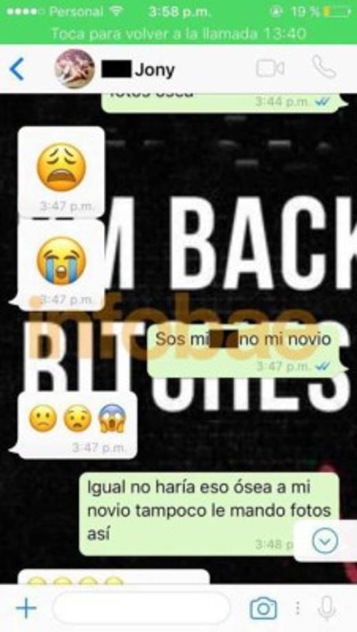 'Perdón, pero me parece que no da', le recalcó la niña.<br/>