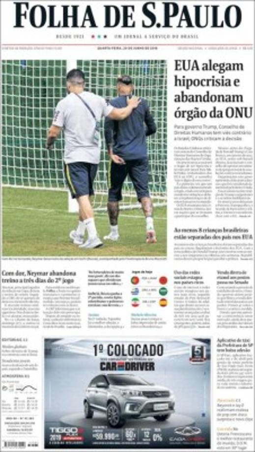 "Folha de S.Paulo de Brasil."