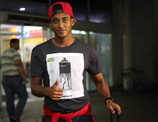 'Choco' Lozano pisó suelo hondureño