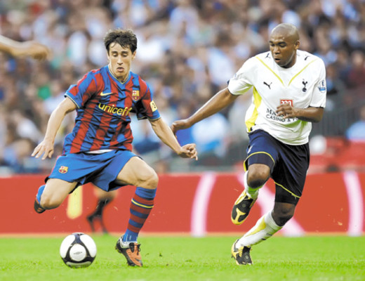 Wilson Palacios se codeó con el Barcelona