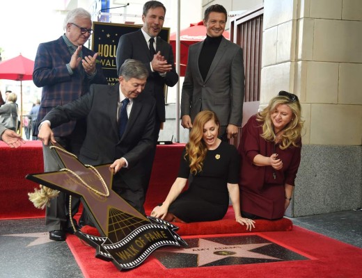 Amy Adams recibe su estrella en el Paseo de la Fama de Hollywood