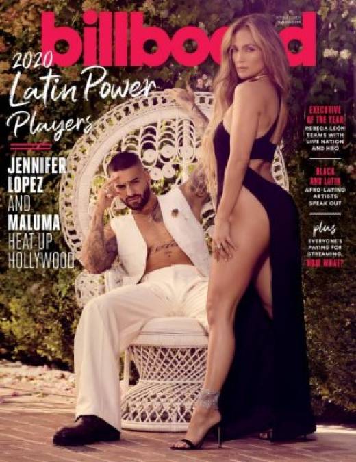 “El parcero de Medallo y la reina del Bronx calientan Hollywood”, escribió Maluma en sus redes sociales junto a las fotos de la revista Billboard.