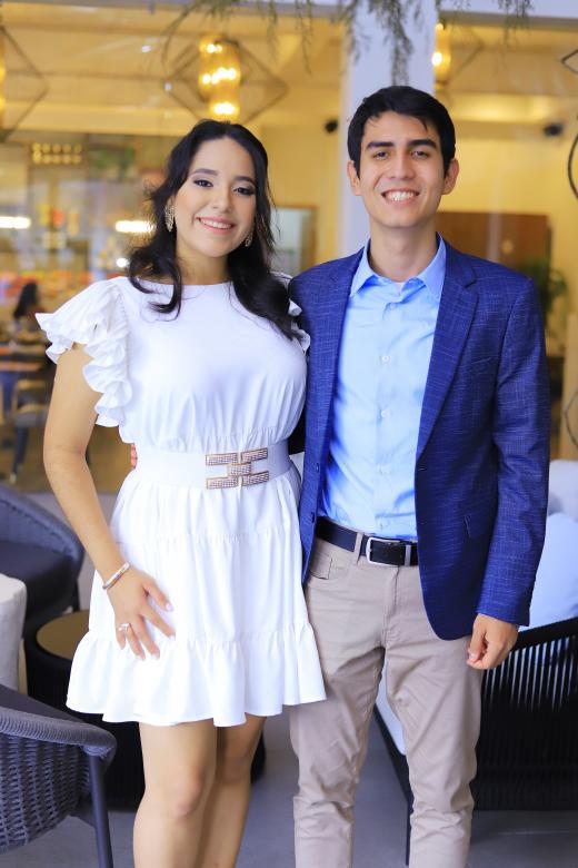 Alexia Zelaya y Fredy Pérez