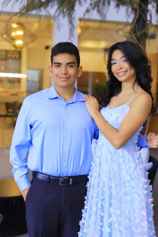 Hiram Coello y Susana Ferrera