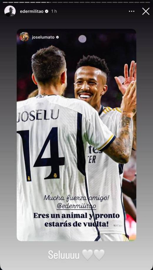 Joselu, exjugador del Real Madrid: “Eres un animal y pronto estarás de vuelta”