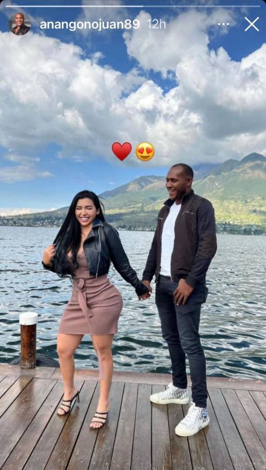 Por medio de sus redes sociales, Anangonó presentó en 2022 a su pareja, en una foto junto a un par de emojis de enamorado.