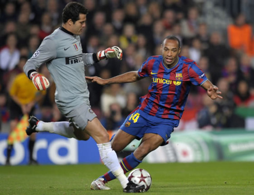 Barcelona sacudió al Inter