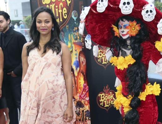 Zoe Saldana ya es madre de gemelos