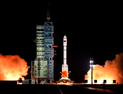 China lanza su segundo laboratorio espacial, el Tiangong-2  
