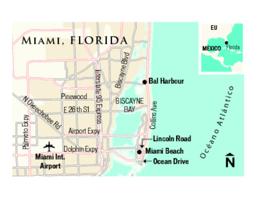 La playa de Bal Harbour está abierta a todos los visitantes de Miami Beach