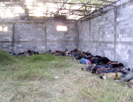 Atribuyen a narcos matanza de 72 migrantes
