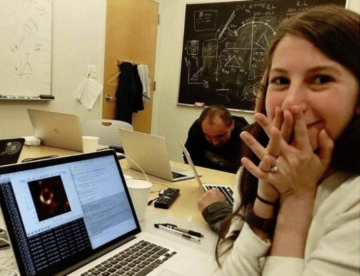 Katie Bouman, la mujer que captó la primera imagen del agujero negro