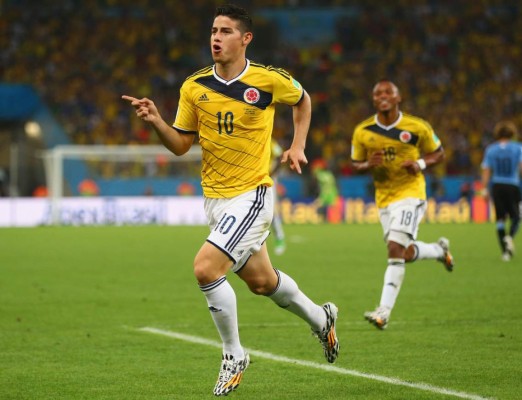 Un soberbio James guia a Colombia y se cita con Brasil en cuartos