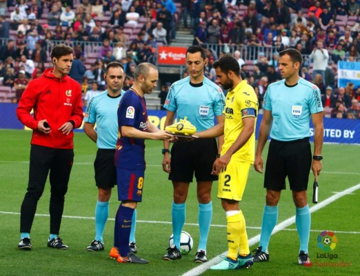 Villarreal le hizo un caballeroso pasillo al Barcelona