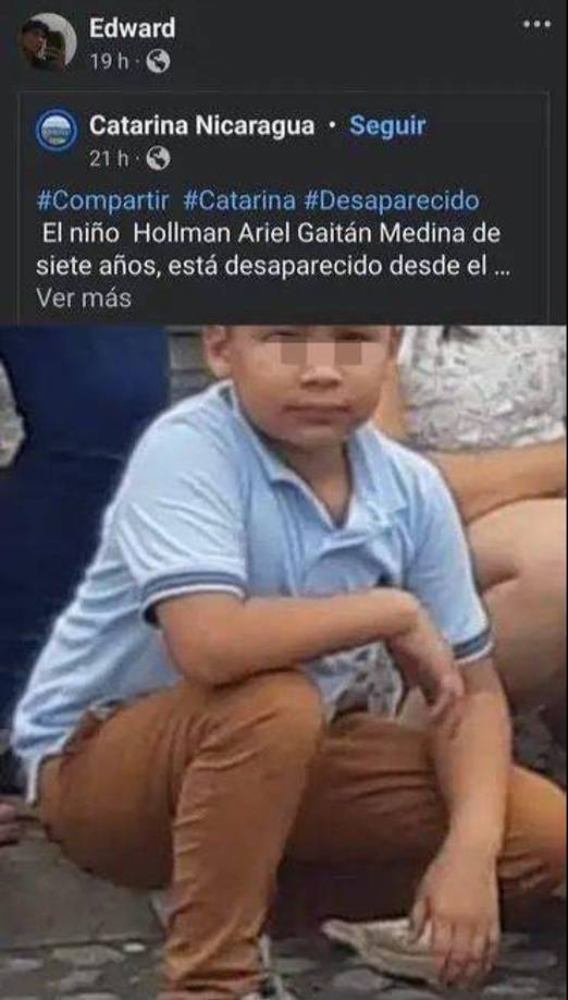 Además, su indiferencia ante la desaparición de Hollman, mientras compartía una foto del niño perdido y lo mantenía oculto bajo su cama, ha causado consternación.