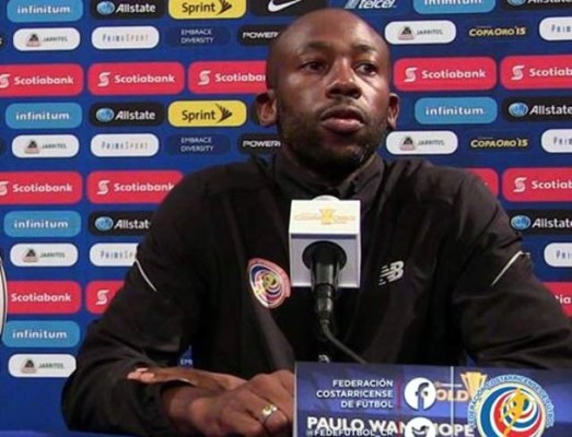 Paulo Wanchope: 'Perder por un fallo arbitral es duro'